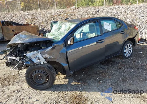 2015 Toyota Corolla Le z USA, uszkodzony, nr VIN 2T1BURHE1FC291804